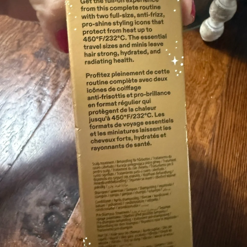 OLAPLEX Full-On Shine Set with Gold and White Packaging (New) - Picture 5 of 16